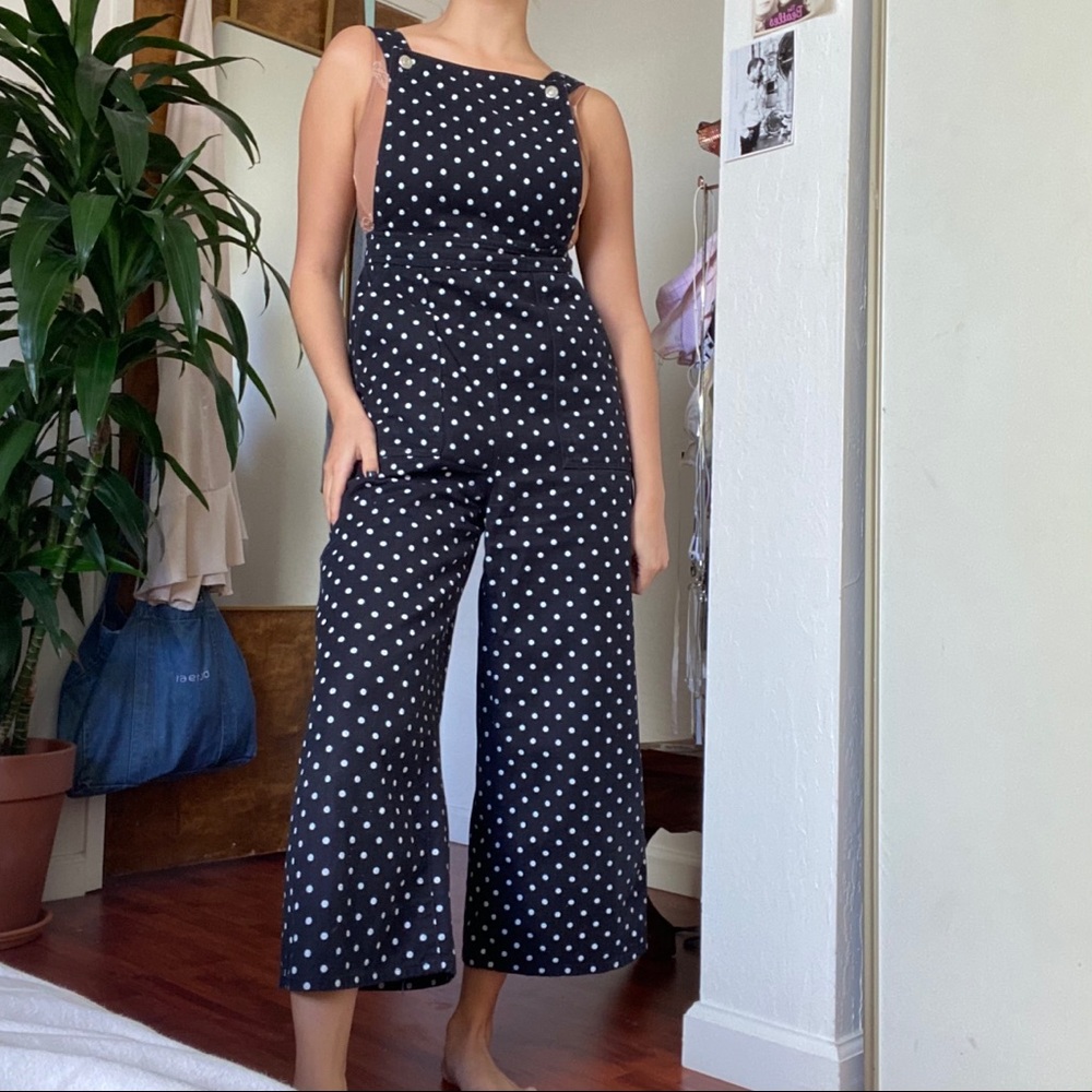 TOPSHOP DENIM OVERALLS